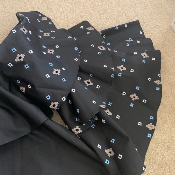 Carolina Constas Carmen Top, Ruffle, Off The Shoulder, Black, M, EUC - Picture 4 of 8